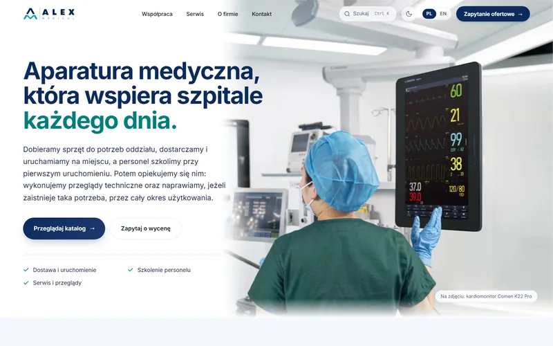 Miniatura strony Alex Medical